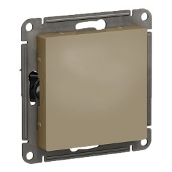 Перекрестный переключатель 10А SE AtlasDesign, шампань [уп 5 шт] 