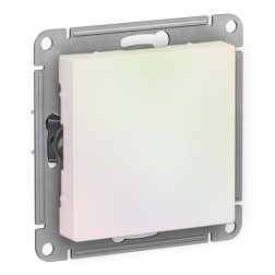 Одноклавишный выключатель 10А SE AtlasDesign, жемчуг [уп 10 шт] 