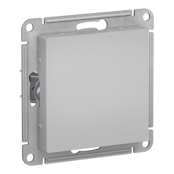 Перекрестный переключатель 10А SE AtlasDesign, алюминий [уп 5 шт] 