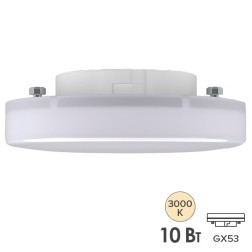 Лампа светодиодная ECO T75 таблетка 10Вт 230В 3000К GX53 IEK 