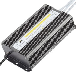 Драйвер LED ИПСН-PRO 200Вт 12 В блок- шнуры IP67 IEK 