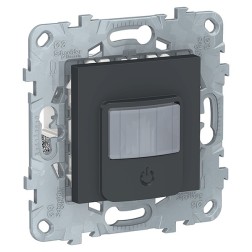 Датчик движения с выключателем 10А SE Unica NEW, антрацит  Датчик движения с выключателем 10А SE Unica NEW, антрацит