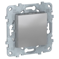 Заглушка 45х45  SE Unica NEW, алюминий 
