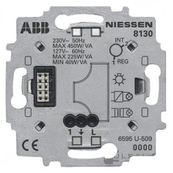 Механизм универсального клавишного светорегулятора 60 - 450 Вт ABB Niessen (8130) 