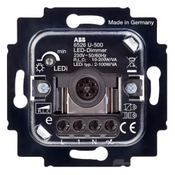 Светорегулятор LED АВВ клавишный 2-100 Вт/ВА (6526 U-500) 