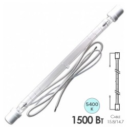 Лампа специальная ксеноновая Sylvania XP 1500W Cable 15.8/14.7 DIM 5400K 500h d12x398mm (стробоскоп) 