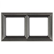 Рамка 2-ая для вертикальной и горизонтальной установки Jung ECO Profi Deco Антрацит