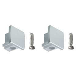 Заглушки торцевые Paulmann Universal Endcap 2-Pack 2шт для шинопровода URail хром матовый 