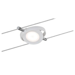 Светильник Paulmann Spot RoundMac LED для тросовой системы 1х4W 200lm 2700-6500К 12V матовый белый 