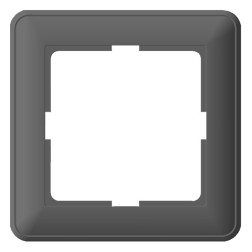 Рамка 1 пост SE W59, матовый хром 