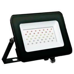 Прожектор светодиодный JazzWay PFL-30W RGB BL IP65 черный 235x187x28mm 