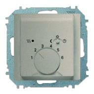 Терморегулятор для теплого пола с внешним датчиком ABB Impuls Шампань (в сборе) 