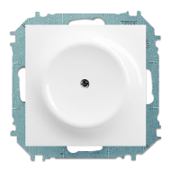 Заглушка ABB Impuls Белый бархат (в сборе) 