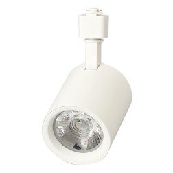 Трековый светодиодный светильник PTR 0525 25w 4000K 24° WH (белый) IP40 Jazzway 