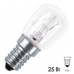 Лампа для холодильников и швейных машин Osram SPCT26/57 CL 25W FREEZER E14 прозрачная 