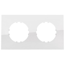 Рамка 2-постовая квадрат Экопласт Vintage-Quadro, белый  Рамка 2-постовая квадрат Экопласт Vintage-Quadro, белый