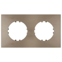 Рамка 2-постовая квадрат Экопласт Vintage-Quadro, бронза  Рамка 2-постовая квадрат Экопласт Vintage-Quadro, бронза