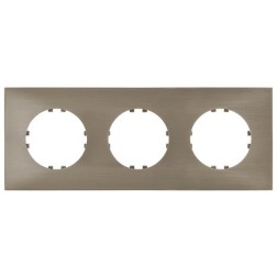 Рамка 3-постовая квадрат Экопласт Vintage-Quadro, бронза  Рамка 3-постовая квадрат Экопласт Vintage-Quadro, бронза