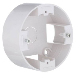 Подъемная коробка 1-пост. круглая Экопласт Vintage-Classic, белый  Подъемная коробка 1-пост. круглая Экопласт Vintage-Classic, белый