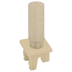 Ручка тумблерного типа Soho Fede Brushed Brass бежевый 