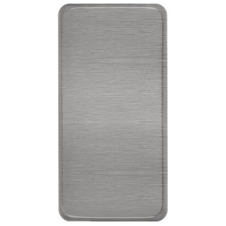Клавиша узкая без подсветки Soho Fede Brushed Graphite 