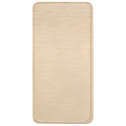 Клавиша узкая без подсветки Soho Fede Brushed Brass 