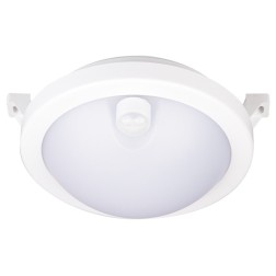 Светильник светодиодный PBH - PC3-RSI 8W 4000K WHITE IP65 Sensor с инфракрасным датчиком Jazzway 