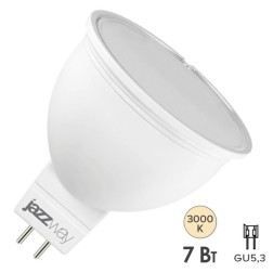 Лампа светодиодная PLED- DIM JCDR 7w 3000K 540Lm GU5.3 230/50 Jazzway 