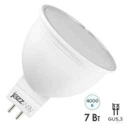 Лампа светодиодная PLED- DIM JCDR 7w 4000K 540Lm GU5.3 230/50 Jazzway 