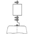 Светильник подвесной РСУ-02-250-001 250 Вт Е40 IP53 со стеклом под лампу ДРЛ 