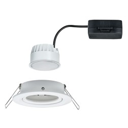 Светильник встраиваемый Paulmann Nova Coin LED 1x6,5W Матовый белый 