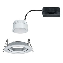 Светильник встраиваемый Paulmann Nova Coin LED 1x6,5W Матовый алюминий 