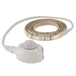 Умная подсветка SMD2835-30LED/m-IP20-5В-2,4Вт-3000К (1м),датчик движ.и освещ.,акк.Li-Ion 1100мАч TDM 