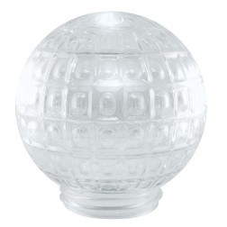 Рассеиватель шар-стекло (прозрачный) 62-020-А 85 Ежик TDM 