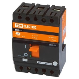 Автоматический выключатель ВА88-33 3Р 125А 35кА TDM (автомат) 