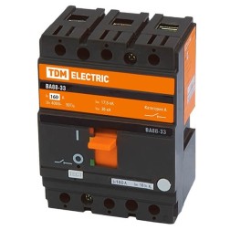 Автоматический выключатель ВА88-33 3Р 160А 35кА TDM (автомат)  Автоматический выключатель ВА88-33 3Р 160А 35кА TDM (автомат)