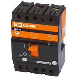 Автоматический выключатель ВА88-33 3Р 16А 35кА TDM (автомат)  Автоматический выключатель ВА88-33 3Р 16А 35кА TDM (автомат)
