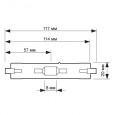 Лампа металлогалогенная Philips MHN-TD Pro 70W/842 RX7s 871150073398615 (МГЛ) 