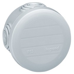 Коробка круглая для открытой проводки Legrand Plexo IP55 D60/40мм 