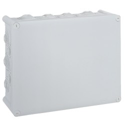 Коробка квадратная Legrand Plexo IP 55 310x240/124 IK 07 24 кабельных вводов серый 