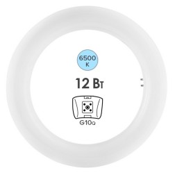 Лампа светодиодная Osram SubstiTUBE T9 EM LED 123° 22 12W 6500K 230V G10q 1200Lm d205 30000h 