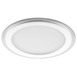 Светодиодная панель LED Feron AL2110 24W 4000K 1640lm круглая D240x40mm d205mm 