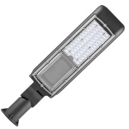 Консольный светодиодный светильник SP2818 30LED 30W 6400K 85-265V черный L495x112x87mm IP65 