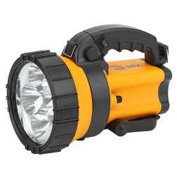 Фонарь прожектор ЭРА PA-605 АЛЬФА 6x1W LED SMD, литий 3Ah, сигнальный свет, ЗУ 220V+12V 