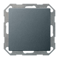 Выключатель IP44 Gira E2 Антрацит (в сборе) 