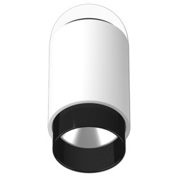 Светодиодный прожектор JUNG Plug & Light DIM 5,6W 2700K 12V 35° 390Lm бело – чёрный 