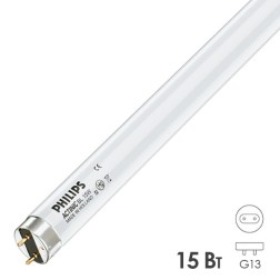 Лампа Philips Actinic BL TL-D 15W/10 G13 Secura 350-400nm сушка гель-лак-полимер 