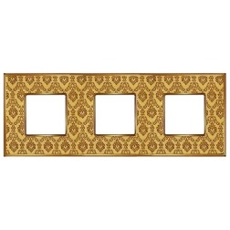 Рамка 3-ная Fede Vintage Tapestry, decorgold - bright gold 
