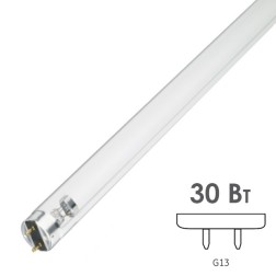 Лампа бактерицидная LightBest LBC 30W T8 G13 895mm специальная безозоновая 