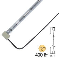 Лампа инфракрасная Dr.Fischer 13296C2 400W 110V SK11 